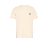 Rundhalsshirt BLEND "Rundhalsshirt BHJANUS", Herren, Gr. M, beige (bleached sand), Obermaterial: 100% Baumwolle CO., Shirts Rundhalsshirt (72319418-M) bleached sand