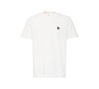 Rundhalsshirt BLEND "Rundhalsshirt BHJuma", Damen, Gr. XL, weiß (snow weiß), Obermaterial: 100% Baumwolle CO., Shirts Rundhalsshirt (15333724-XL) snow weiß