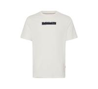Rundhalsshirt BLEND "Rundhalsshirt BHKemuel", Jungen, Gr. 3XL, weiß (snow weiß), Obermaterial: 100% Baumwolle CO., Shirts Rundhalsshirt (22305034-XXXL) snow weiß