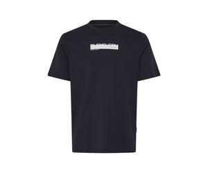 Rundhalsshirt BLEND "Rundhalsshirt BHKemuel", Jungen, Gr. L, blau (salute), Obermaterial: 100% Baumwolle CO., Shirts Rundhalsshirt (48484359-L) salute