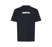 Rundhalsshirt BLEND "Rundhalsshirt BHKemuel", Jungen, Gr. M, blau (salute), Obermaterial: 100% Baumwolle CO., Shirts Rundhalsshirt (48484359-M) salute