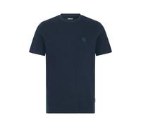 Rundhalsshirt BLEND "Rundhalsshirt BHMFort", Damen, Gr. 3XL, blau (salute), Obermaterial: 100% Baumwolle CO., Shirts Rundhalsshirt (69750504-XXXL) salute