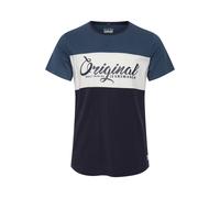 Rundhalsshirt BLEND "Rundhalsshirt BHNero", Herren, Gr. L, blau (navy), Obermaterial: 100% Baumwolle CO., Shirts Rundhalsshirt (29159226-L) navy