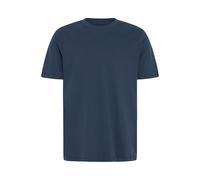 Rundhalsshirt BLEND "Rundhalsshirt BHVago", Herren, Gr. M, blau (marineblaus), Obermaterial: 100% Baumwolle CO., Shirts Rundhalsshirt (32016219-M) marineblaus