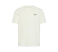 Rundhalsshirt BLEND "Rundhalsshirt BHViggo", Herren, Gr. 3XL, weiß (snow weiß), Obermaterial: 100% Baumwolle CO., Shirts Rundhalsshirt (26454232-XXXL) snow weiß