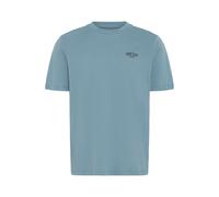 Rundhalsshirt BLEND "Rundhalsshirt BHViggo", Herren, Gr. L, blau (copen blau), Obermaterial: 100% Baumwolle CO., Shirts Rundhalsshirt (28253160-L) copen blau