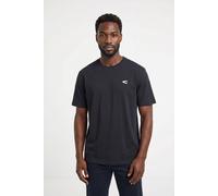 Rundhalsshirt CAMEL ACTIVE, Herren, Gr. 3XL, schwarz (schwarz navy), Jersey, Obermaterial: 100% Baumwolle, bedruckt, normal hüftbedeckend, Rundhals, Shirts Rundhalsshirt, mit großem Rückenprint (54776