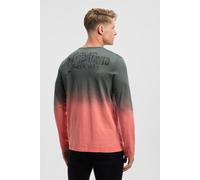 Rundhalsshirt CAMP DAVID, Herren, Gr. 4XL, wild salmon, Single Jersey, Material: 100% Baumwolle, bedruckt, regular fit normal, Rundhals, eingesetzt gerader Abschluss, Shirts Rundhalsshirt, mit Farbver
