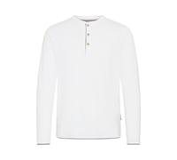 Rundhalsshirt INDICODE "Rundhalsshirt IDGifford", Herren, Gr. M, weiß (off, weiß), Obermaterial: 80% Baumwolle CO. 20% Polyester COOLMAX PES(Coolmax)., Shirts Rundhalsshirt (55319107-M) off, weiß