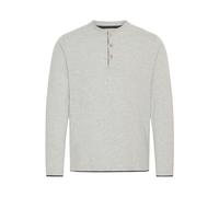 Rundhalsshirt INDICODE "Rundhalsshirt IDGifford", Herren, Gr. S, grau (light grau mix), Obermaterial: 80% Baumwolle CO. 20% Polyester COOLMAX PES(Coolmax)., Shirts Rundhalsshirt (47620341-S) light gra