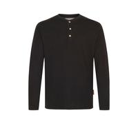 Rundhalsshirt INDICODE "Rundhalsshirt IDGifford", Herren, Gr. XL, schwarz, Obermaterial: 80% Baumwolle CO. 20% Polyester COOLMAX PES(Coolmax)., Shirts Rundhalsshirt (68831561-XL) schwarz