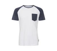 Rundhalsshirt INDICODE "Rundhalsshirt IDGresham", Jungen, Gr. XL, weiß (optical weiß), Obermaterial: 60% Baumwolle CO. 40% Polyester PES., Shirts Rundhalsshirt (86853261-XL) optical weiß