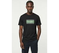 Rundhalsshirt JACK & JONES "JJBUSTER TEE SS CREW NECK BTS", Herren, Gr. XL, schwarz, Jersey, Obermaterial: 100% Baumwolle, normal, Rundhals, Shirts Rundhalsshirt, aus Baumwolle, normale Passform, pfle