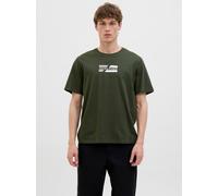 Jack & Jones Shirt "Jjcorp" in Khaki - Größe S | Herren Plussize