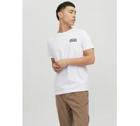 Jack & Jones Shirt "Jjecorp" in Weiß - Größe XL | Herren Plussize