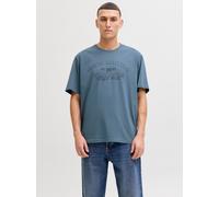 Jack & Jones JJEDENVER GRAPHIC TEE SS O-NECK S 12291213 Blue Mirage (911727) Blau S
