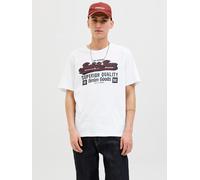 Jack & Jones Shirt "Jjelogo" in Weiß - Größe S | Herren Plussize