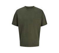 Rundhalsshirt JACK & JONES "JJEORGANIC RELAXED TEE SS O-NECK NOOS", Herren, Gr. S, rosin, Jersey, Obermaterial: 100% Baumwolle, unifarben, relaxed fit normal, Rundhals, Shirts Rundhalsshirt, Baumwolle