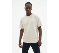 Rundhalsshirt JACK & JONES "JJEORGANIC RELAXED TEE SS O-NECK NOOS", Herren, Gr. XL, moonbeam, Jersey, Obermaterial: 100% Baumwolle, unifarben, relaxed fit normal, Rundhals, Shirts Rundhalsshirt, Baumw