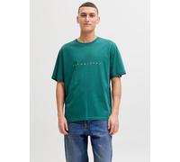 Jack & Jones Herren T-Shirt JJESTAR JJ TEE SS NOOS mit Logo Grün L