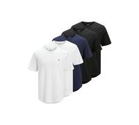Jack & Jones Labrody Kurzarm-t-shirt 5 Einheiten M White / Pack W 2Xwhite / 2Xblack / 1Navyblazer
