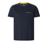 Rundhalsshirt JAN VANDERSTORM "T-Shirt DOMAR", Herren, Gr. XXL, blau (dunkelblau), Obermaterial: 100% Baumwolle CO., Shirts Rundhalsshirt (94875067-XXL) dunkelblau