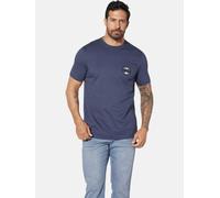 Rundhalsshirt JAN VANDERSTORM "T-Shirt INGEFRERK", Herren, Gr. L, blau, Obermaterial: 100% Baumwolle CO., Shirts Rundhalsshirt (38828556-L) blau