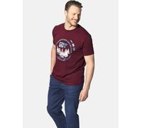 Rundhalsshirt JAN VANDERSTORM "T-Shirt TERNO", Herren, Gr. XXXL, rot, Obermaterial: 100% Baumwolle CO., comfort fit normal, Rundhals, Shirts Rundhalsshirt (37474844-XXXL) rot