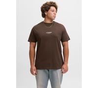 Jack & Jones T-Shirt JJESOHO TEE SS CREW NECK NOOS PLS – Plus Size, bedruckt, Herren Gr. 3XL