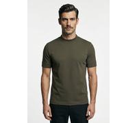 JOOP! JEANS Herren T-Shirt - Cedric, Rundhals, Kurzarm, Baumwollmischung Dunkelgrün L