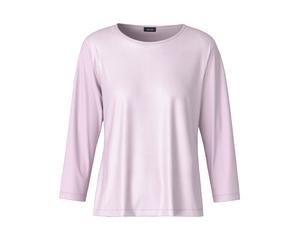 Rundhalsshirt JOOP "Tamina", Damen, Gr. 36, medium pink, Jersey, Obermaterial: 95% Viskose, 5% Elasthan, normal normal, Rundhals, Shirts Rundhalsshirt, mit 3/4-Ärmel (69704511-36) medium pink