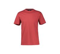 Rundhalsshirt LERROS "Sommerliches T-Shirt mit O-Neck in großen Größen", Herren, Gr. 3XL, rot (muted rot), Shirts Rundhalsshirt (32088301-XXXL) muted rot