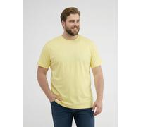 LERROS T-Shirt mit Rundkragen aus weicher Baumwolle, große Größen - Lemon Water 3XL