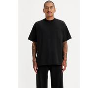 Rundhalsshirt LEVI'S "LE RED TAB VINTAGE TEE", Herren, Gr. L, schwarz (mineral schwarz), Jersey, Obermaterial: 100% Baumwolle, relaxed fit hüftbedeckend, Rundhals, eingesetzt abgesteppt, Shirts Rundha