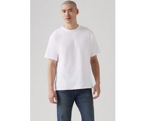 Rundhalsshirt LEVI'S "LE RED TAB VINTAGE TEE", Jungen, Gr. L, weiß, Jersey, Obermaterial: 100% Baumwolle, relaxed fit hüftbedeckend, Rundhals, eingesetzt abgesteppt, Shirts Rundhalsshirt, im klassisch
