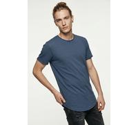 Rundhalsshirt ONLY & SONS "ONSBENNE LONGY SS TEE NF 7822 NOOS", Herren, Gr. XL, vintage indigo, Single Jersey, Obermaterial: 100% Baumwolle, unifarben, regular fit normal, Rundhals, Shirts Rundhalsshi
