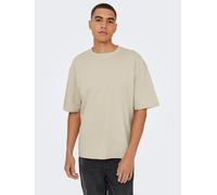 Only & Sons Herren Onscaspian AUT Tee T-Shirt, Silver Lining, XL EU