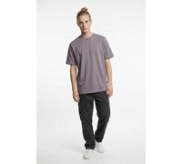 Rundhalsshirt ONLY & SONS "ONSFRED RLX SS TEE", Herren, Gr. XXL, rabbit, Single Jersey, Obermaterial: 100% Baumwolle, unifarben, relaxed fit normal, Rundhals, Shirts Rundhalsshirt, Baumwolle, relaxed 
