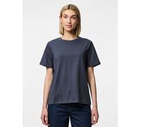 PIECES Damen Pcria Ss Solid Tee Noos Bc 17140802,Ombre Blue,M