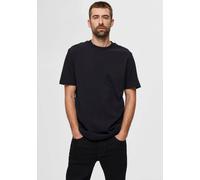 Selected Relax Colman 200 Kurzarm O Hals S T-shirt XXL Black (Herstellerartikelnummer: 16077385-Black-XXL)