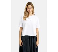 Rundhalsshirt SMITH & SOUL, Damen, Gr. L, weiß, Single Jersey, Material: 100% Baumwolle, bedruckt, gerade normal, Rundhals, eingesetzt gerader Abschluss, Shirts Rundhalsshirt (89443726-L) weiß