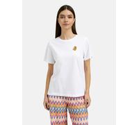 Rundhalsshirt SMITH & SOUL, Damen, Gr. XL, indigo, Single Jersey, Material: 100% Baumwolle, bedruckt, regular fit normal, Rundhals, eingesetzt gerader Abschluss, Shirts Rundhalsshirt, aus Baumwolle (3