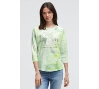 Rundhalsshirt SOCCX, Damen, Gr. M, neon leaf, Single Jersey, Material: 100% Baumwolle, bedruckt, loose fit normal, Rundhals, eingesetzt gerader Abschluss, Shirts Rundhalsshirt, aus Baumwolle (51270448