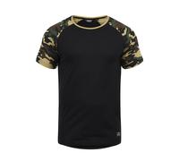 Rundhalsshirt SOLID "Rundhalsshirt SDCahil", Herren, Gr. M, schwarz (schwarz dus), Obermaterial: 100% Baumwolle CO., Shirts Rundhalsshirt (81053945-M) schwarz dus