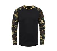 Rundhalsshirt SOLID "Rundhalsshirt SDCajus", Herren, Gr. XXL, schwarz (schwarz dus), Obermaterial: 100% Baumwolle CO., Shirts Rundhalsshirt (59350814-XXL) schwarz dus