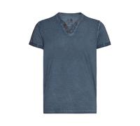 !Solid SDTino Herren T-Shirt Kurzarm Shirt mit V-Ausschnitt 100% Baumwolle Regular fit, Größe:S, Farbe:Insignia Blue (1991)