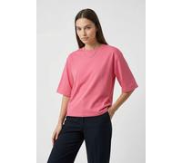 Rundhalsshirt SOYACONCEPT "SC-BANU 231", Damen, Gr. L, pink (rapture rose), Single Jersey, Obermaterial: 48% Modal, 48% Polyester, 4% Elasthan, unifarben, hüftlang, Rundhals, Shirts Rundhalsshirt, aus
