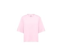 Rundhalsshirt SOYACONCEPT "SC-BANU 231", Damen, Gr. L, rose, Single Jersey, Obermaterial: 48% Modal, 48% Polyester, 4% Elasthan, unifarben, hüftlang, Rundhals, Shirts Rundhalsshirt (47318142-L) rose