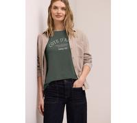 Damen T-Shirt mit Rundhals und Wording