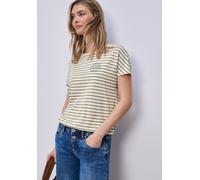 Street One Shirt in Taupe - Größe 46 | Damen Tops